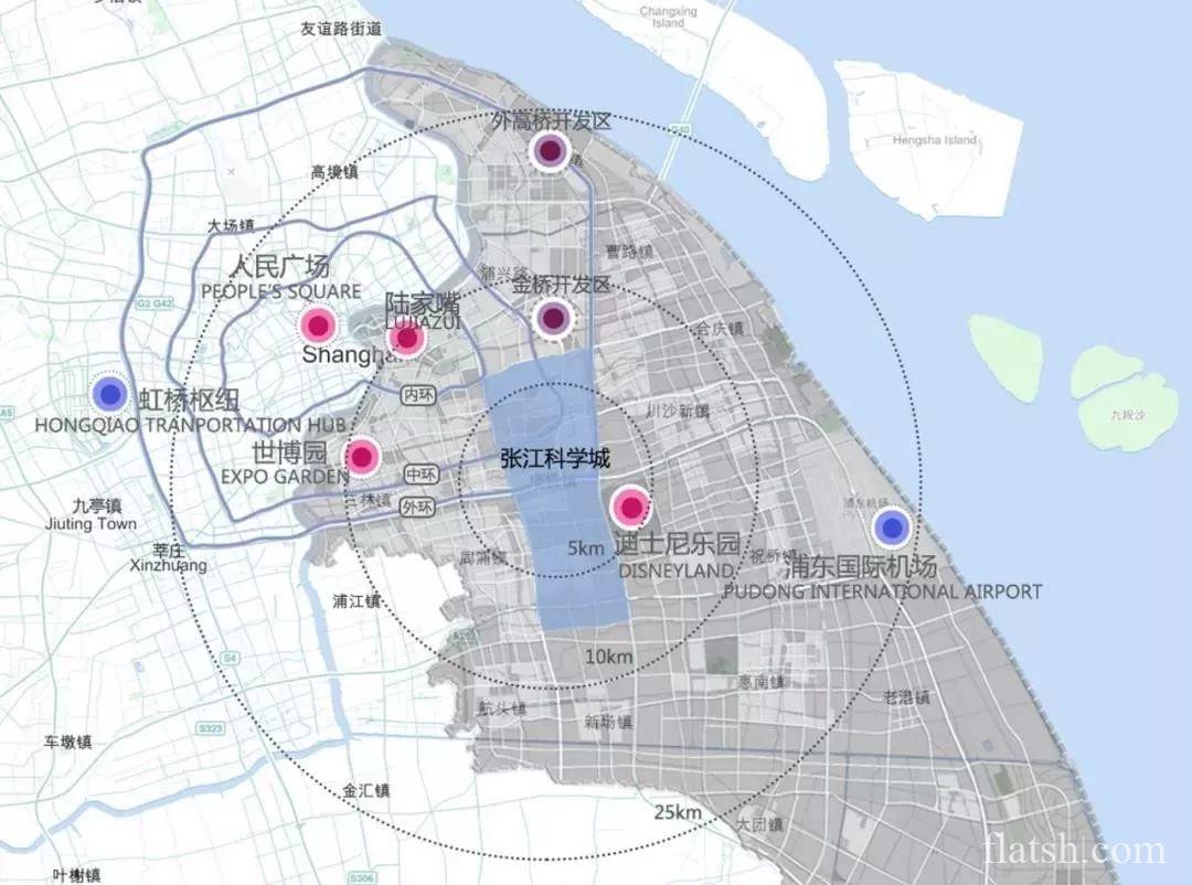 91亿！张江副中心核心区土地挂牌！浦东开发新起点 上海未来新中心！